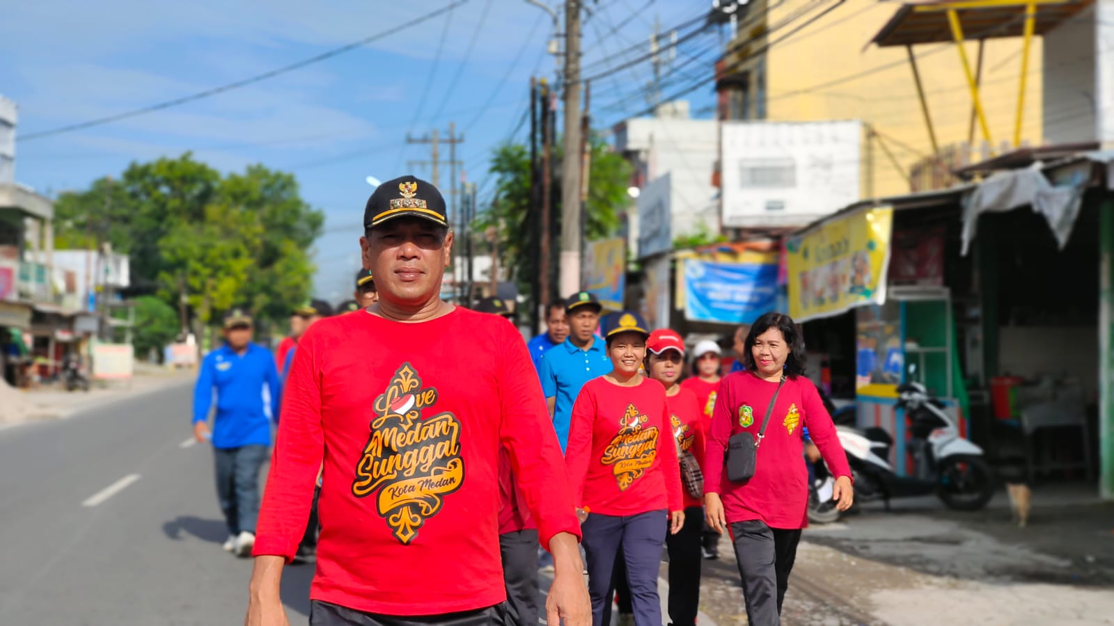 Jalan Santai Kecamatan Medan Sunggal (14/06)